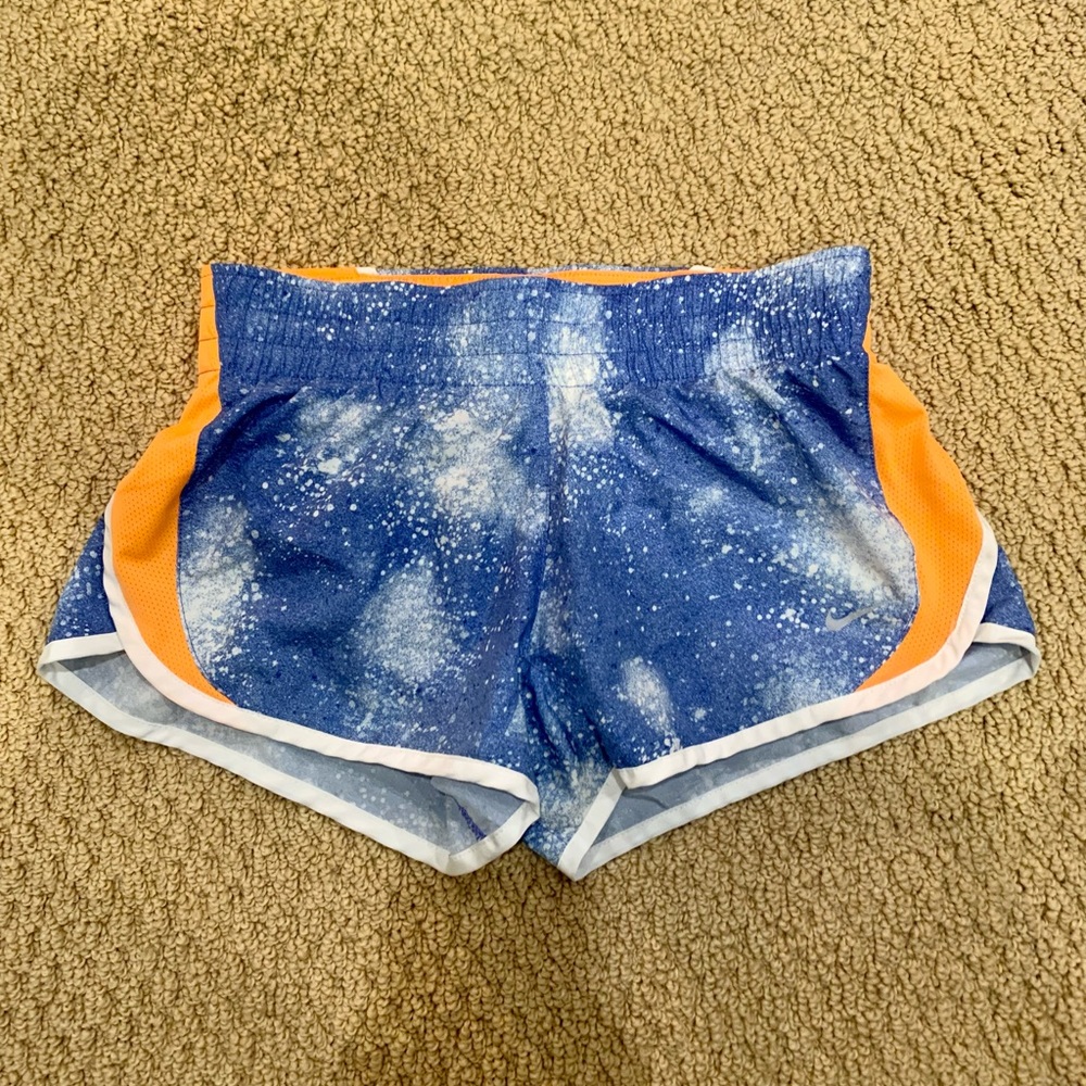 Nike Blue Orange Running Shorts